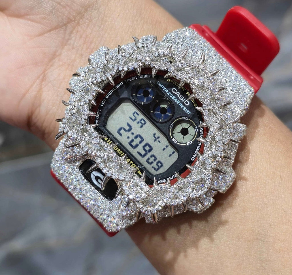 VVS-1 Moissanite Custom Watch Diamond Tester Certified