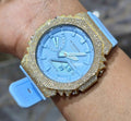 VVS-1 Moissanite Custom Watch Diamond Tester Certified