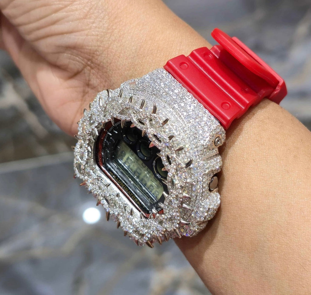 VVS-1 Moissanite Custom Watch Diamond Tester Certified