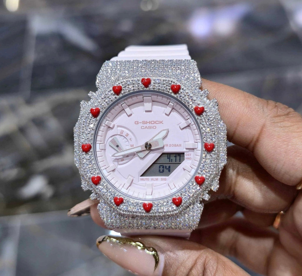 VVS-1 Moissanite Custom Watch Diamond Tester Certified